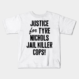 justice for Tyre Nichols Kids T-Shirt